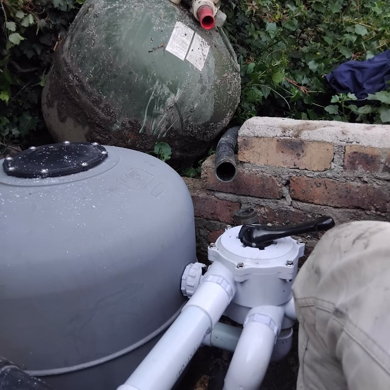 Filter Tank Installation